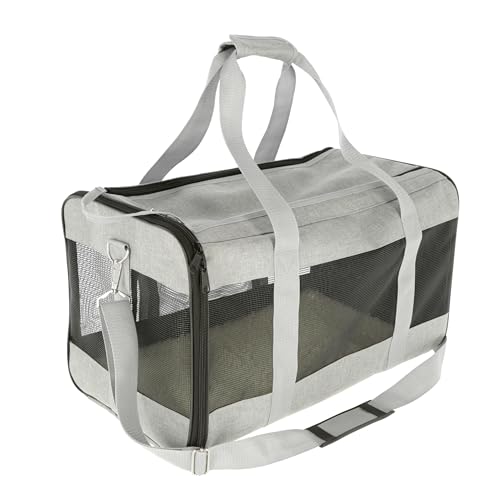 kerbl-pet-tragetasche-casual-grau-41-x-28-x-29-cm-polyester image 7