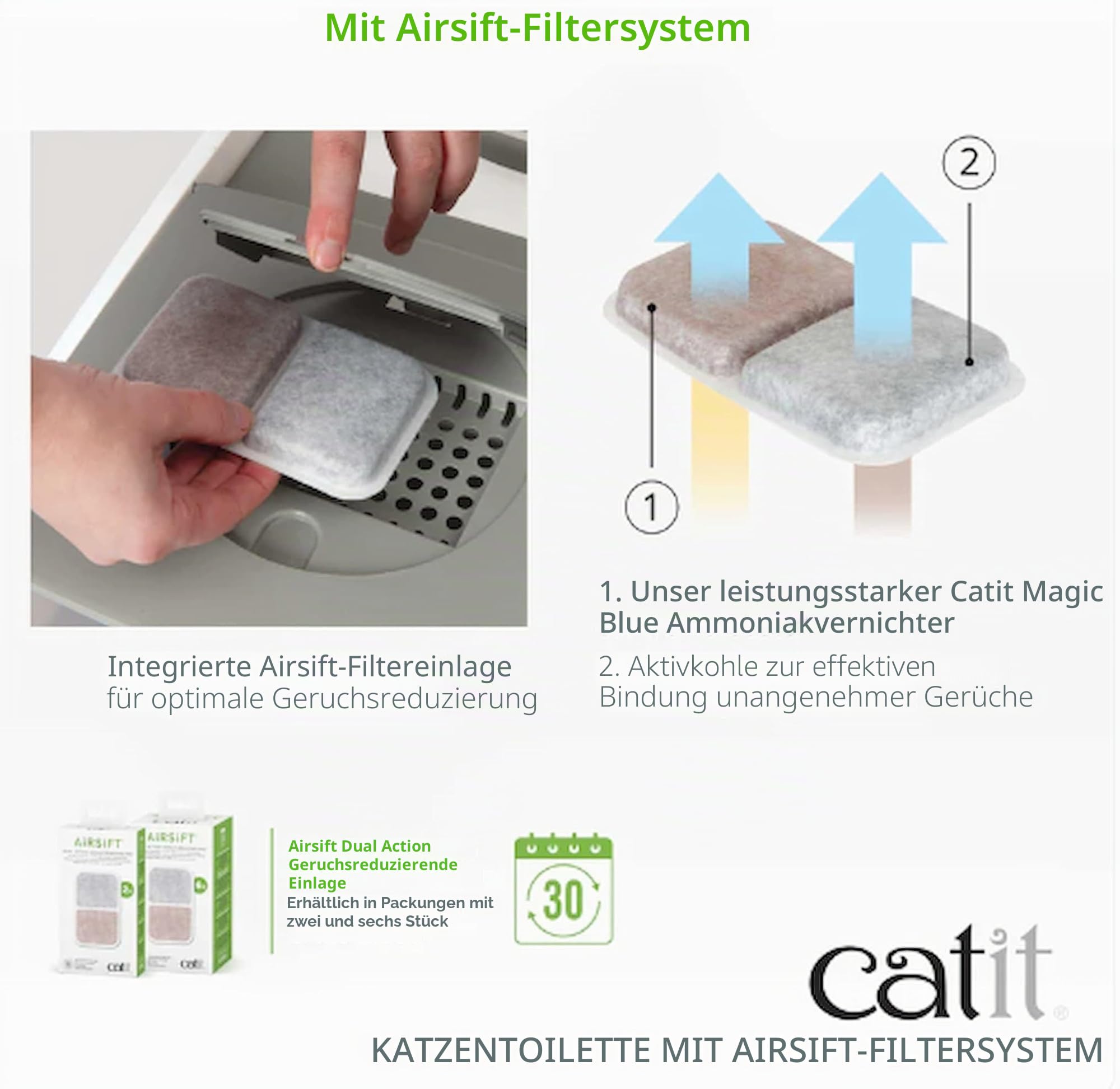 catit-jumbo-katzentoilette-mit-abdeckung-wei-grau-haubentoilette-mit-t-r-und-fil image 4