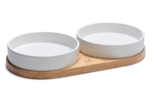 designed-by-lotte-dinnerset-lojs-katzennapf-keramik-weiss-2x-400-ml image 8