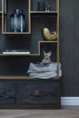 designed-by-lotte-fluco-katzenkorb-samt-grau-45x45x35-cm image 7