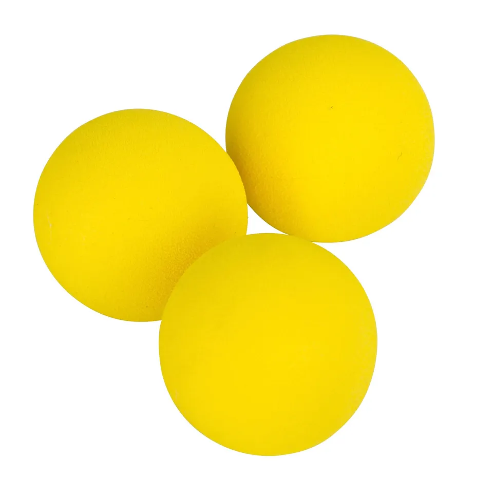 kerbl-pet-schaumstoffball-4-5-cm-gelb-3-st-ck image 1