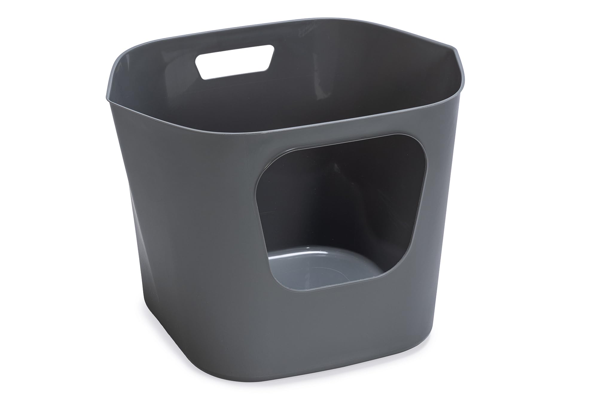 karlie-lotus-eco-katzentoilette-l-54-4-x-43-9-x-40-5-cm-grau image 3