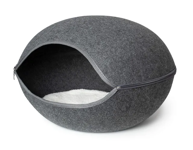 karlie-innu-katzeniglu-filz-grau-60-x-57-x-41-cm image 1