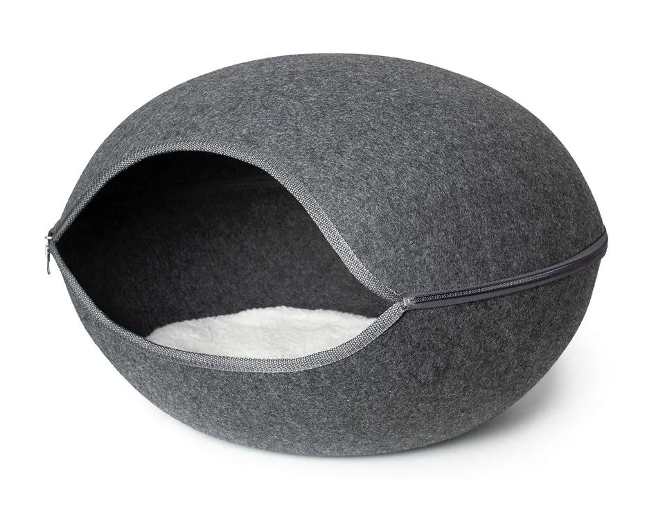 karlie-innu-katzeniglu-filz-grau-60-x-57-x-41-cm image 1