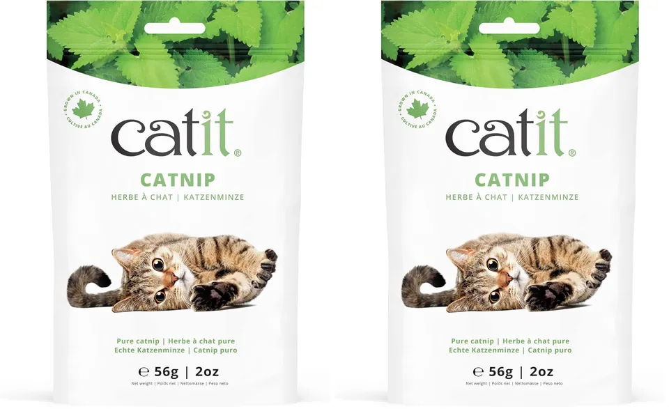 catit-katzenminze-getrocknet-kanadisch-2x-56g-beutel image 1