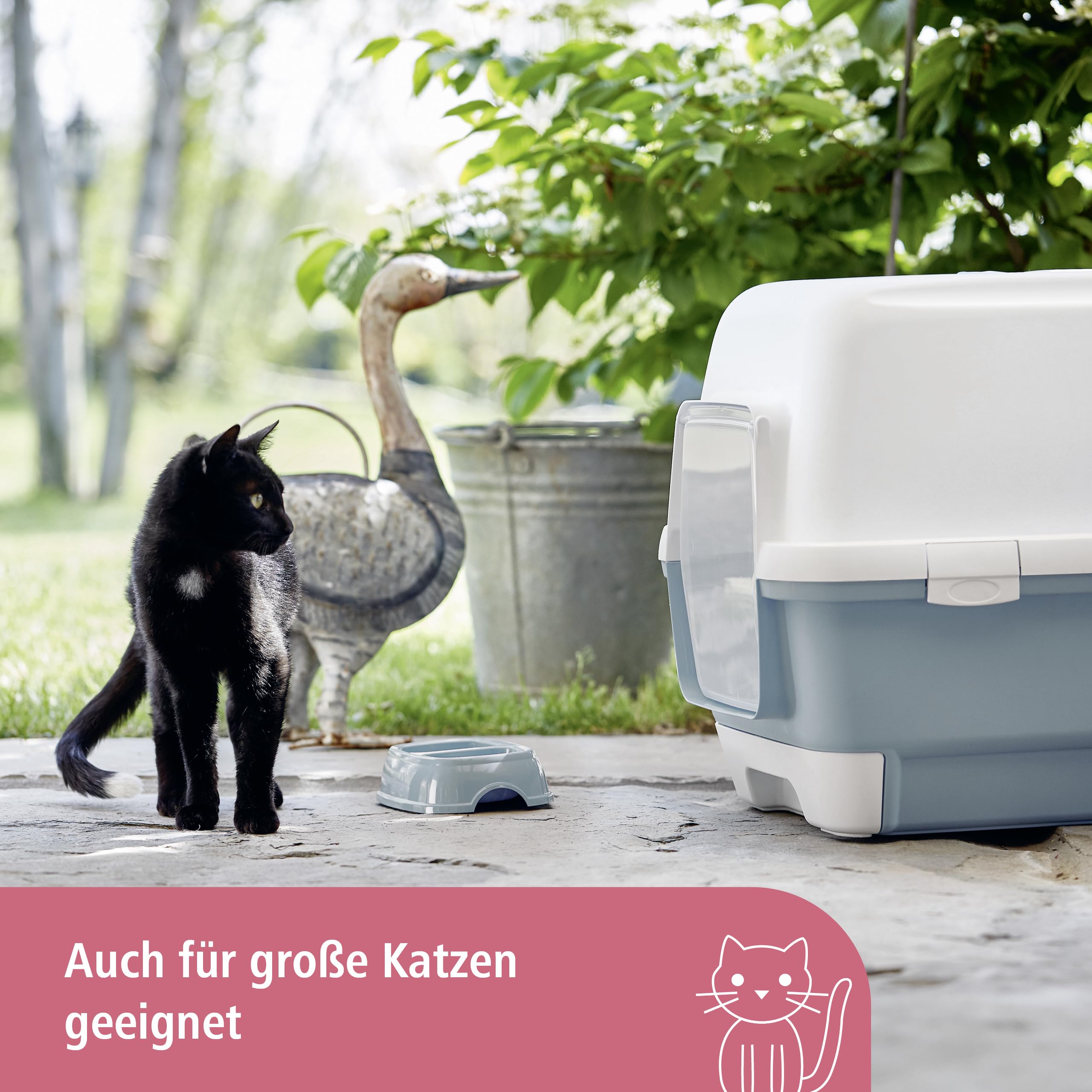 kerbl-pet-katzentoilette-cathy-clever-smart-blau-wei-58-x-45-x-48-cm image 6