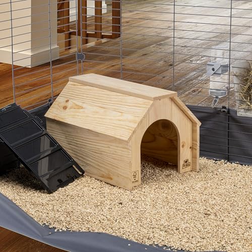 ferplast-hidda-l-kleintierhaus-aus-fsc-holz-39-x-28-x-h-25-cm image 7