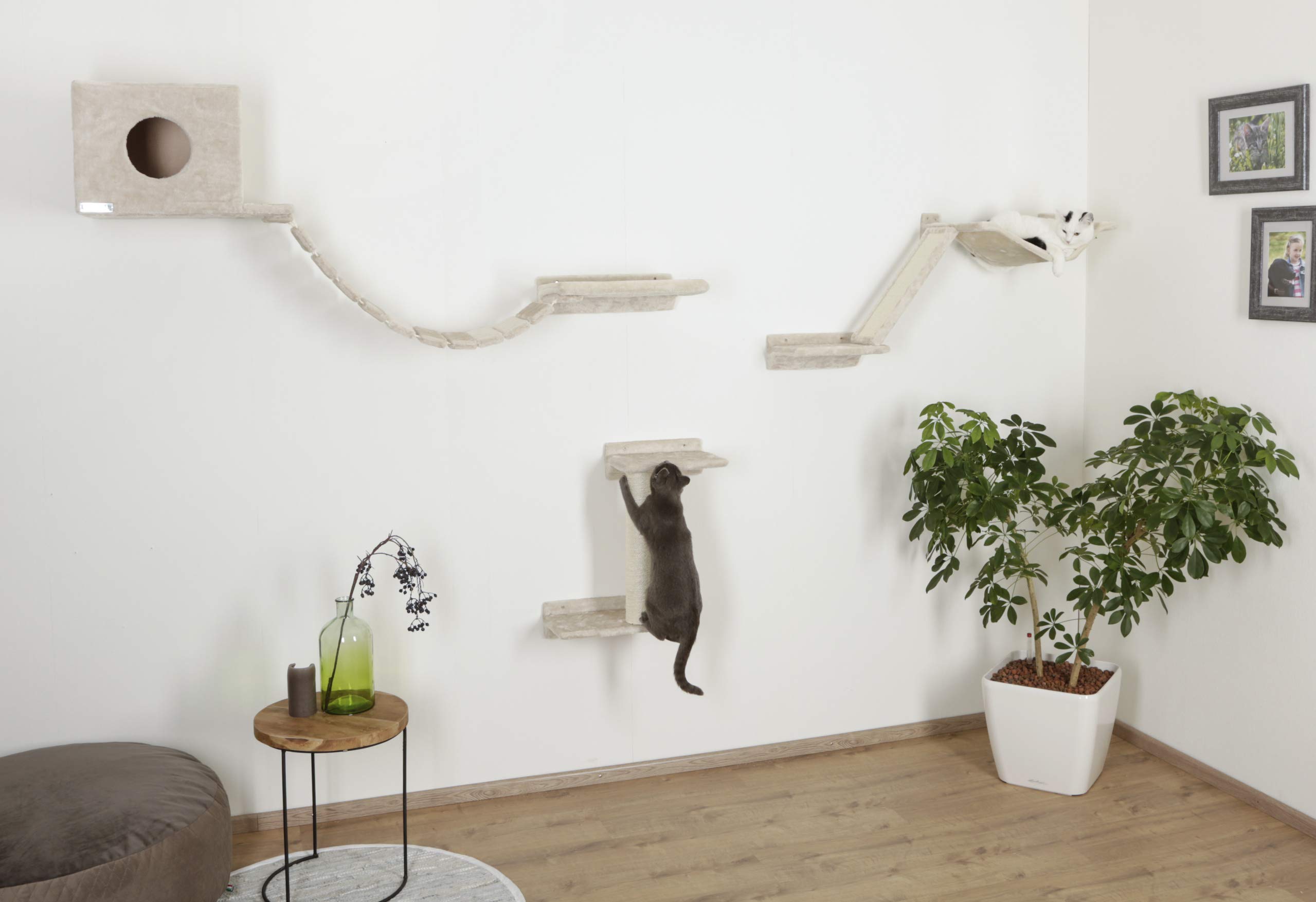 kerbl-maxi-pet-kletterwand-mount-everest-9-teilig-beige-f-r-katzen image 3