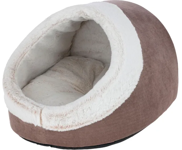 kerbl-pet-kuschelh-hle-jana-katzenh-hle-cappuccino-45-x-37-x-30-cm image 1