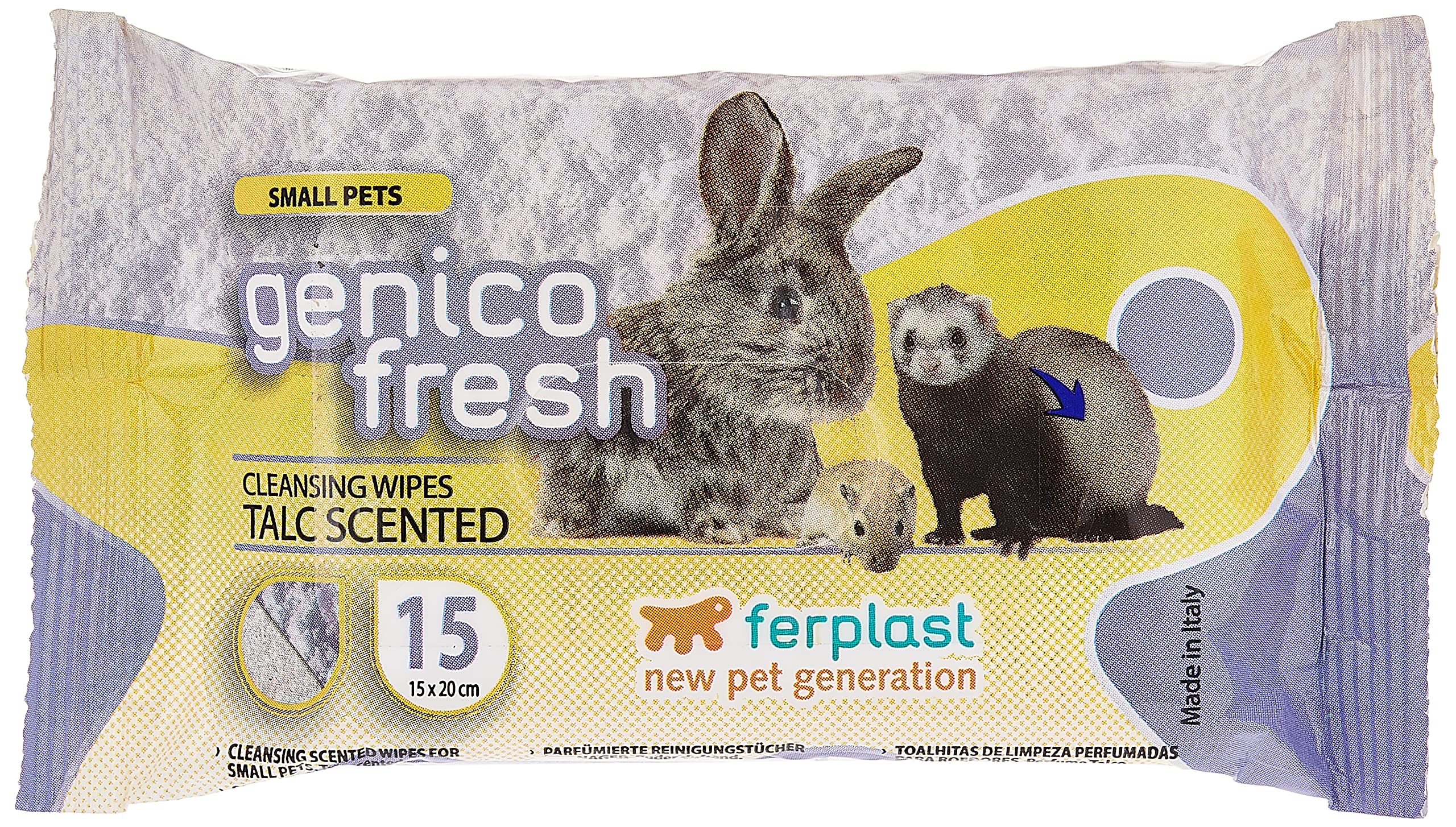 ferplast-genico-fresh-feuchtt-cher-f-r-kleintiere-15-st-ck image 1