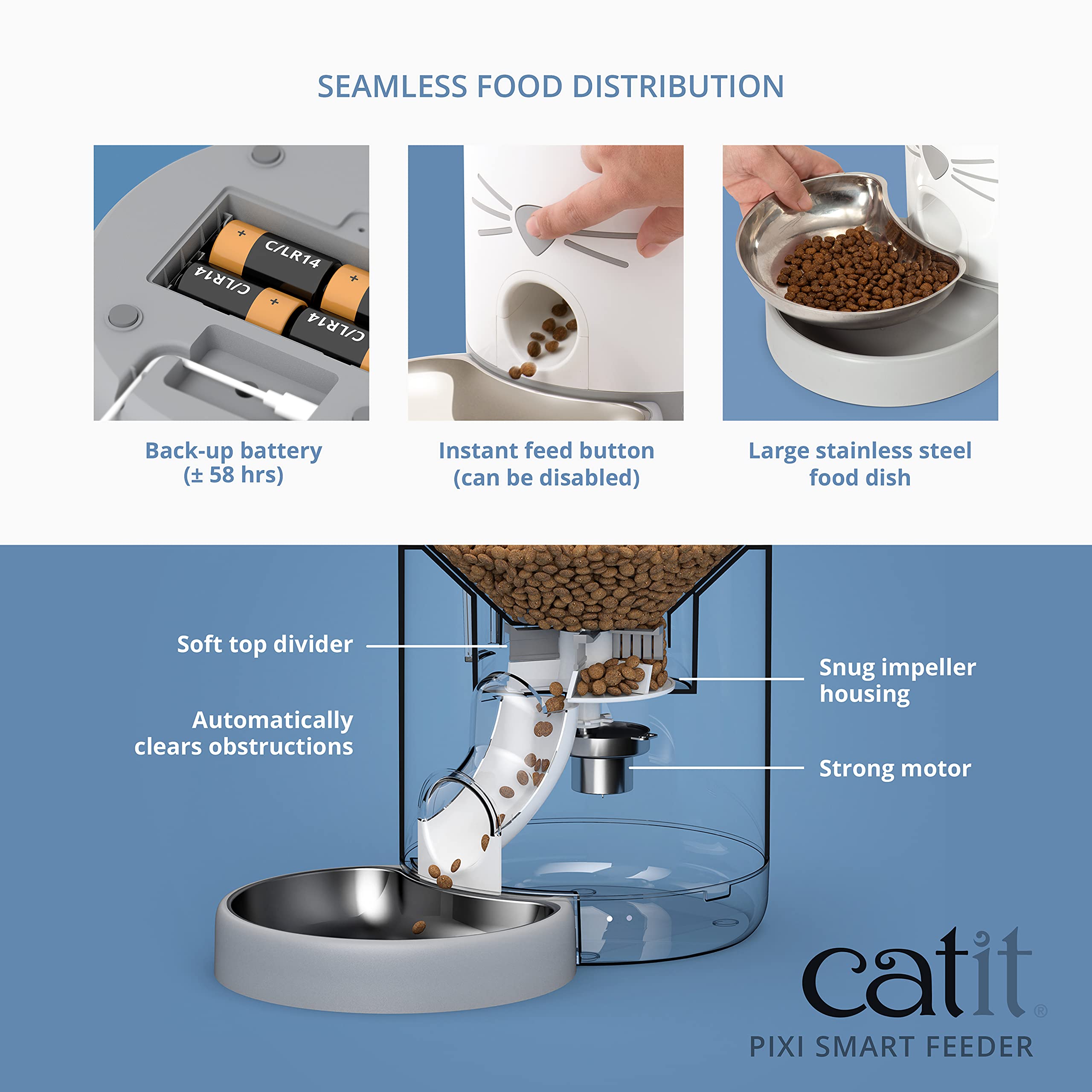 catit-pixi-smart-futterautomat-f-r-katzen-app-steuerung-1-2-kg image 6