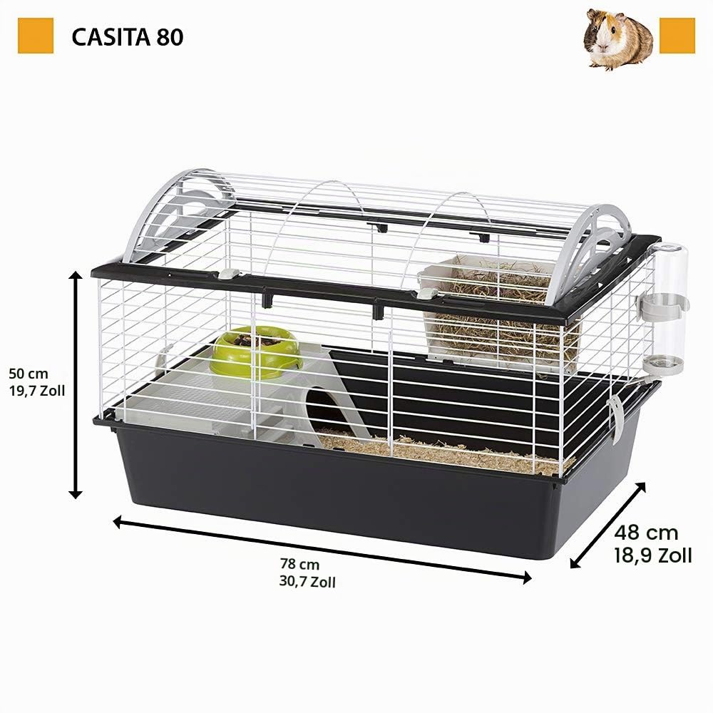 ferplast-casita-80-nagetierk-fig-78x48x50-cm-f-r-meerschweinchen-mit-zubeh-r image 2