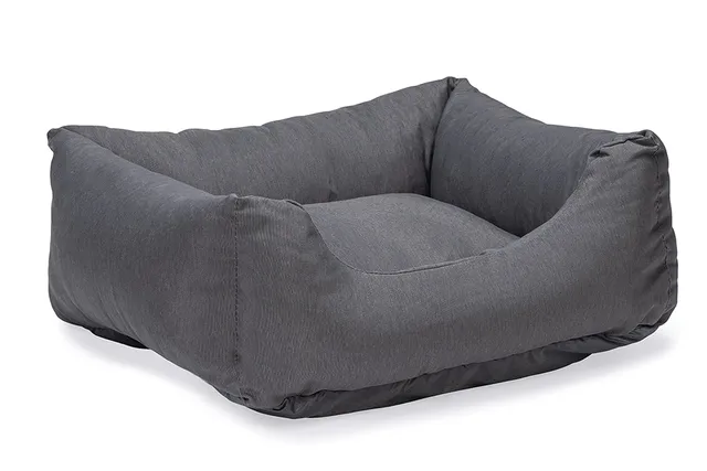 karlie-charly-hundebett-60x60x20-cm-dunkelgrau image 1