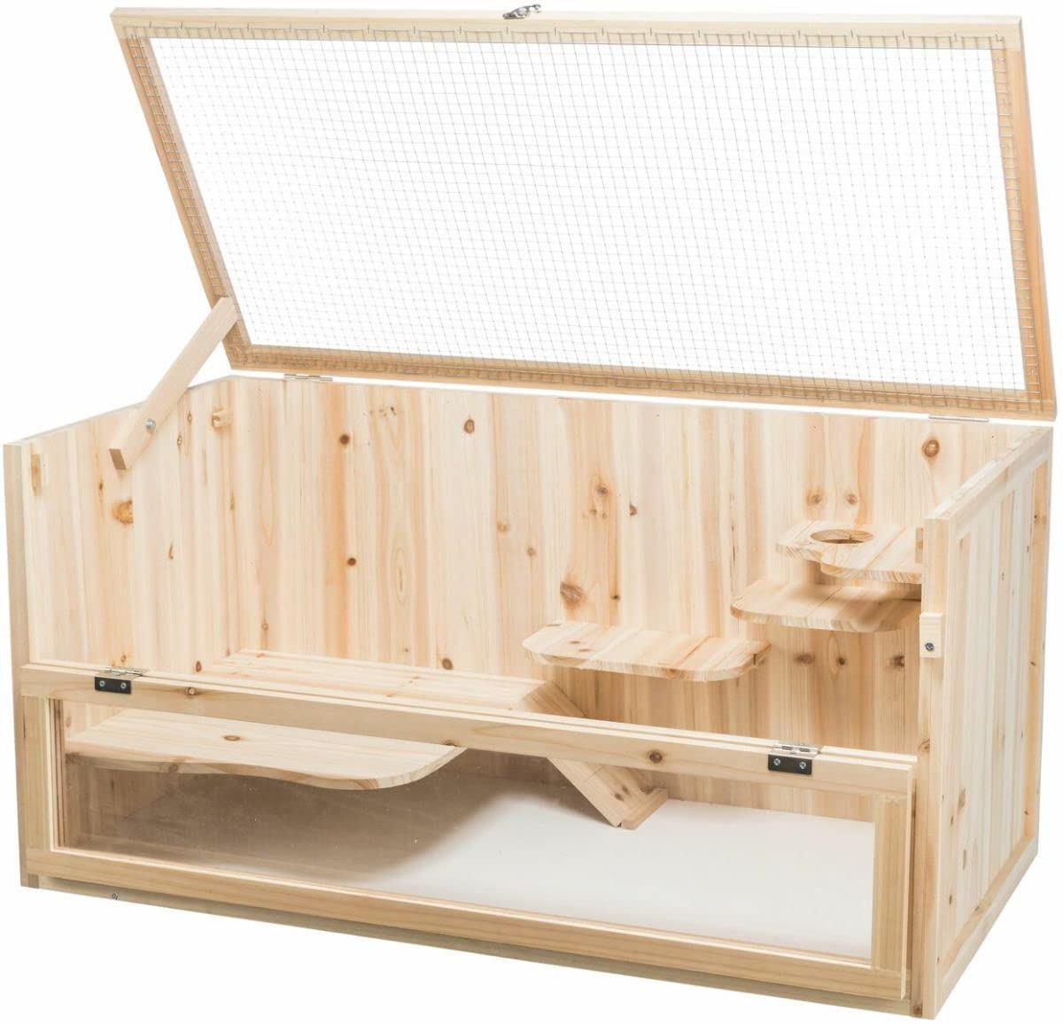 trixie-nagerheim-62483-f-r-m-use-und-hamster-holz-metall-acryl-100-x-50-x-50-cm image 5