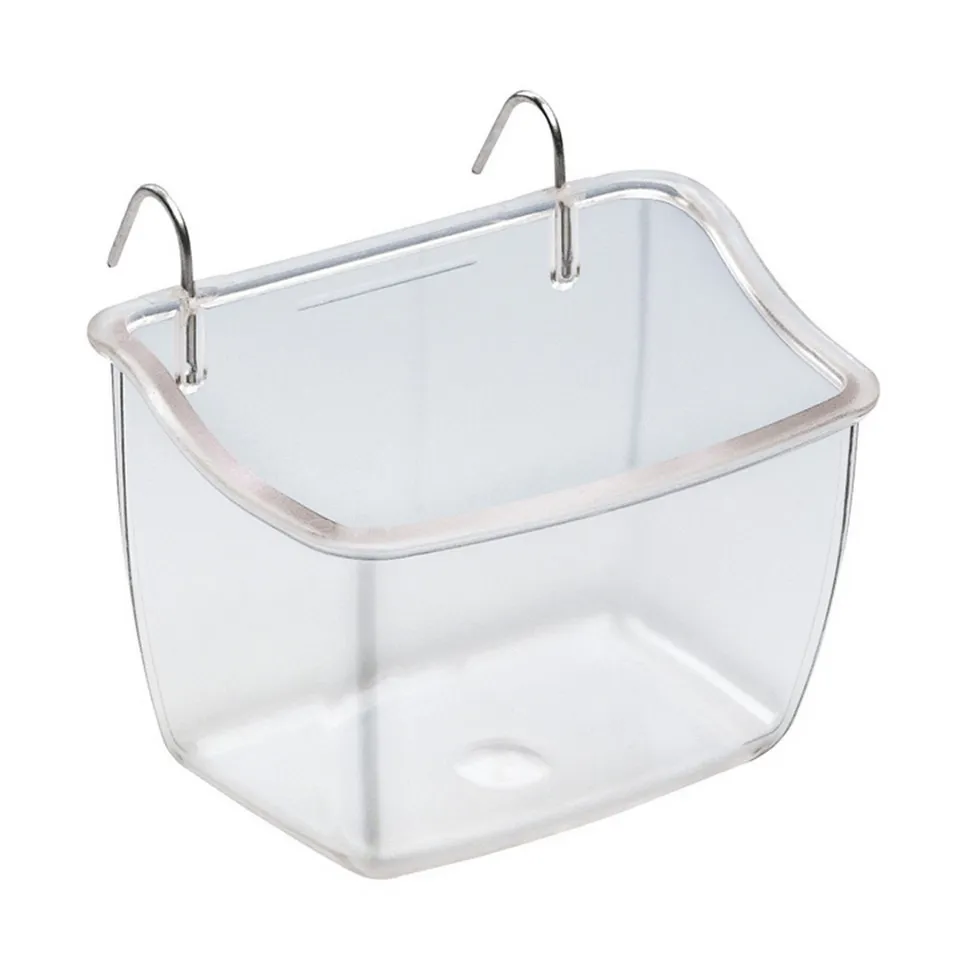 ferplast-vogelfutternapf-kunststoff-f-r-sittich-und-kakadu-9-x-7-6-x-6-7-cm image 1