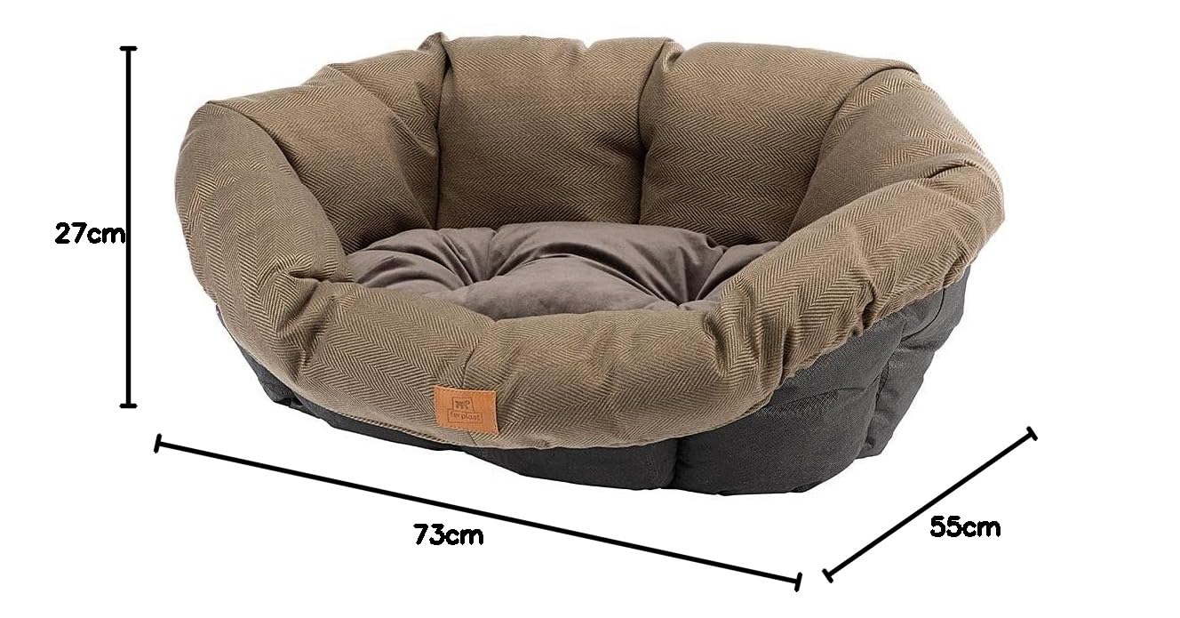 ferplast-sofa-cushion-6-ersatzkissen-hundekissen-braun-73-x-55-x-h-27-cm image 2