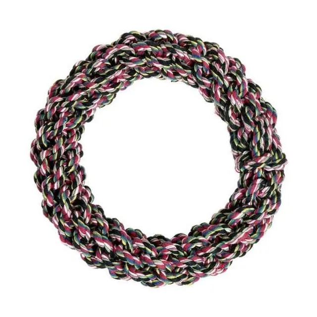 karlie-baumwollring-20-cm-multicolor-schwarz-f-r-hunde image 1