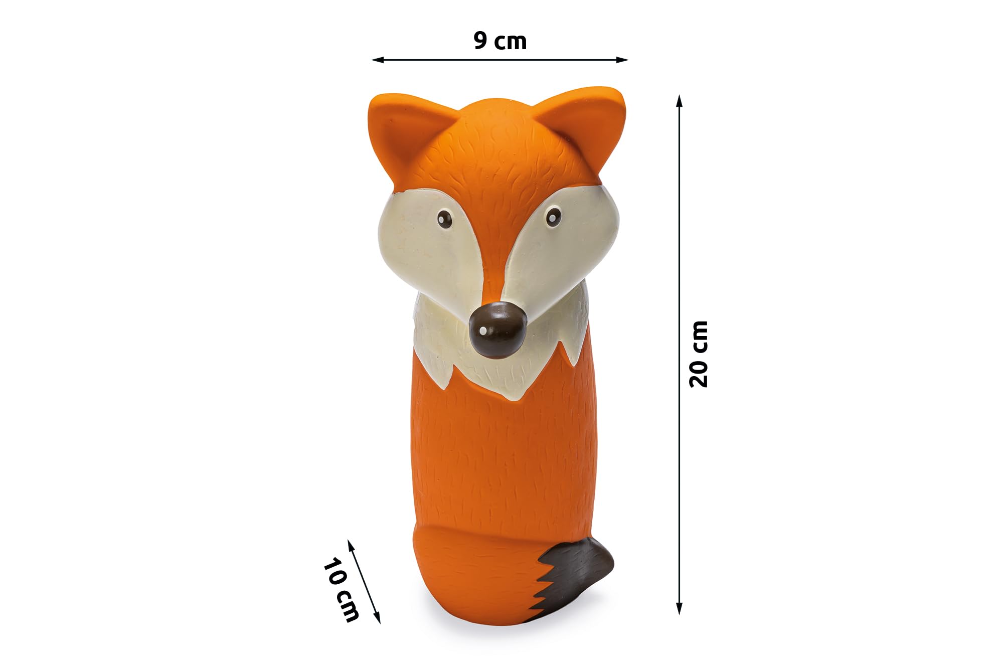 karlie-fuchs-hundespielzeug-aus-latex-orange-10-x-9-x-20-cm image 7