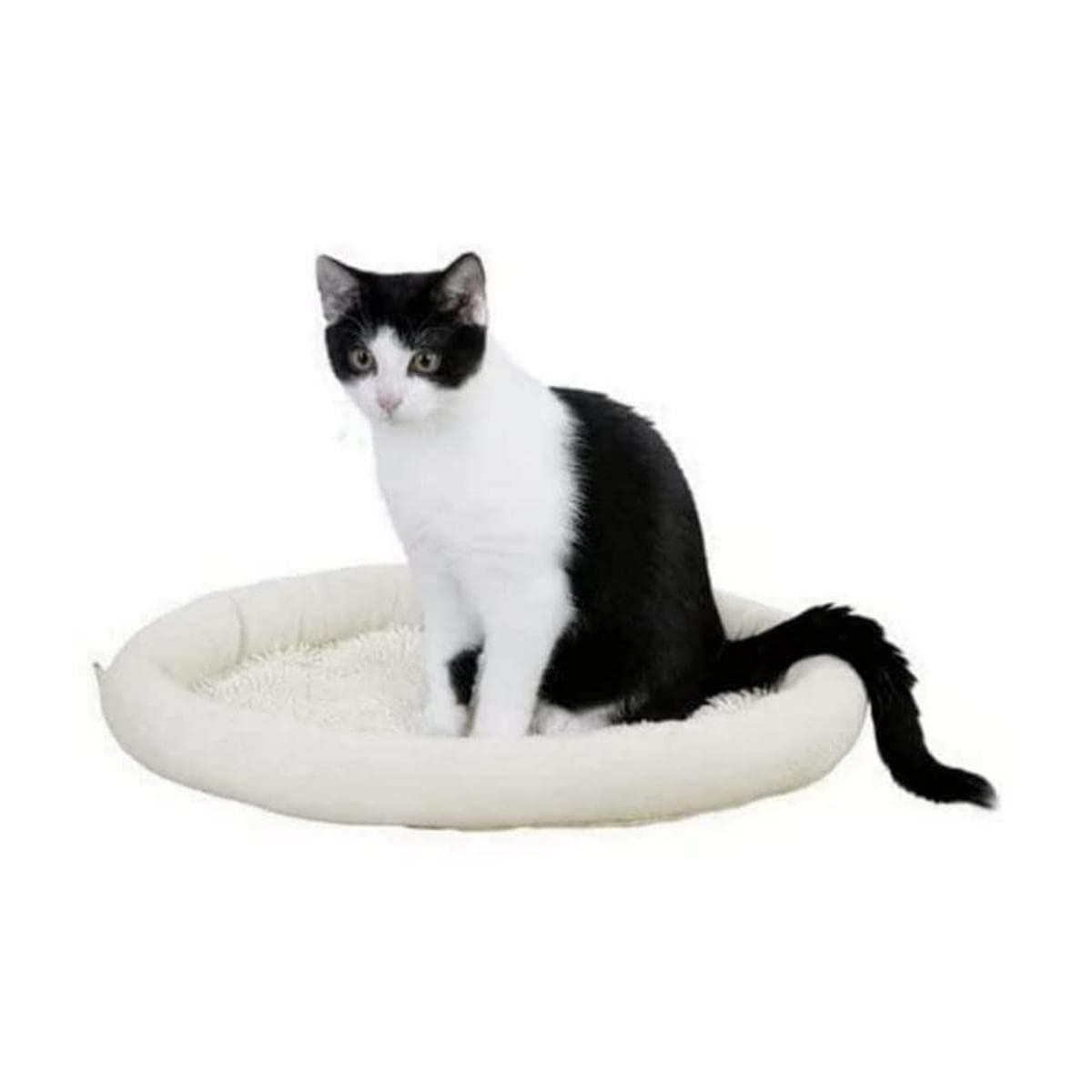 kerbl-pet-kuschelbett-sweety-hundebett-katzenbett-grau-48-x-40-x-4-cm image 2