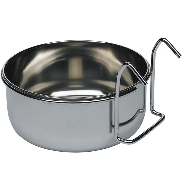 ferplast-sirio-edelstahl-napf-f-r-papageien-800-ml image 1