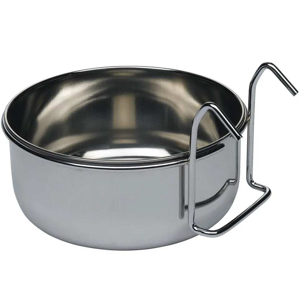 ferplast-sirio-edelstahl-napf-f-r-papageien-800-ml image 1