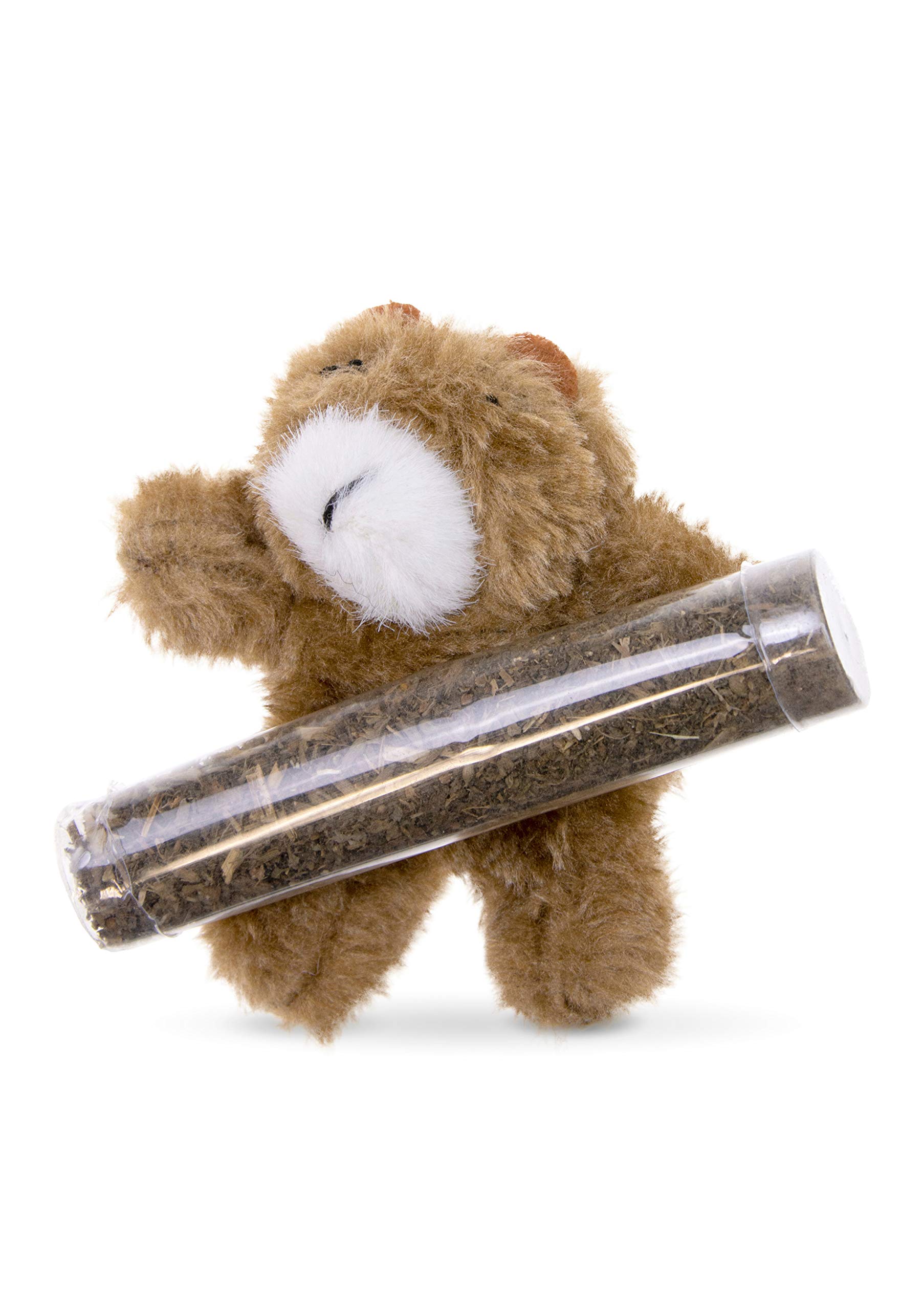 karlie-pl-schb-r-safety-plus-katzenspielzeug-mit-premium-catnip-10-x-8-cm-braun image 1