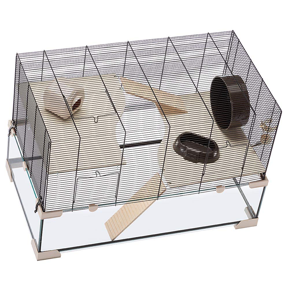 ferplast-karat-80-nagarium-hamster-und-m-useheim-glasbecken image 6