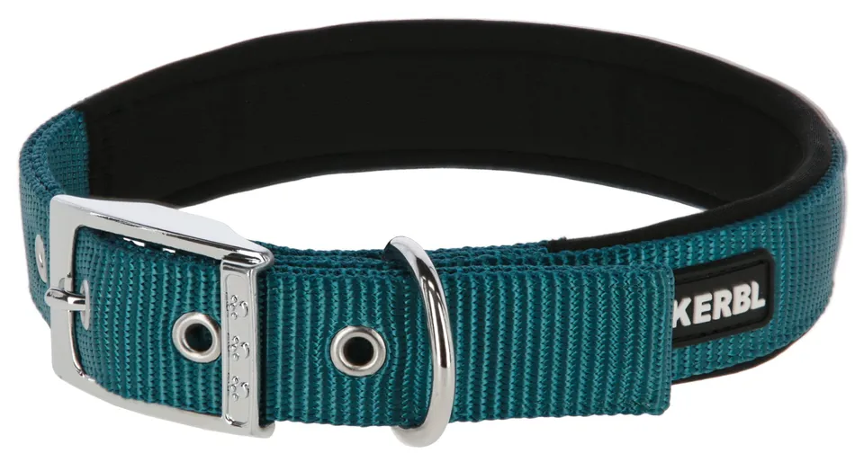kerbl-pet-miami-plus-nylonhalsband-petrol-45-53cm-30mm image 1