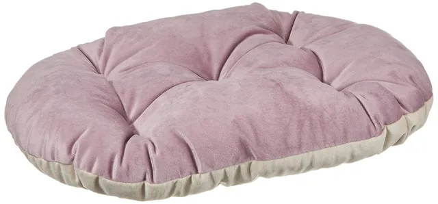ferplast-prince-45-hunde-und-katzenkissen-43-x-30-cm-rosa-samt image 1