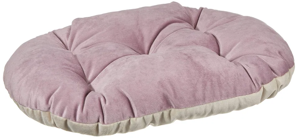 ferplast-prince-45-hunde-und-katzenkissen-43-x-30-cm-rosa-samt image 1