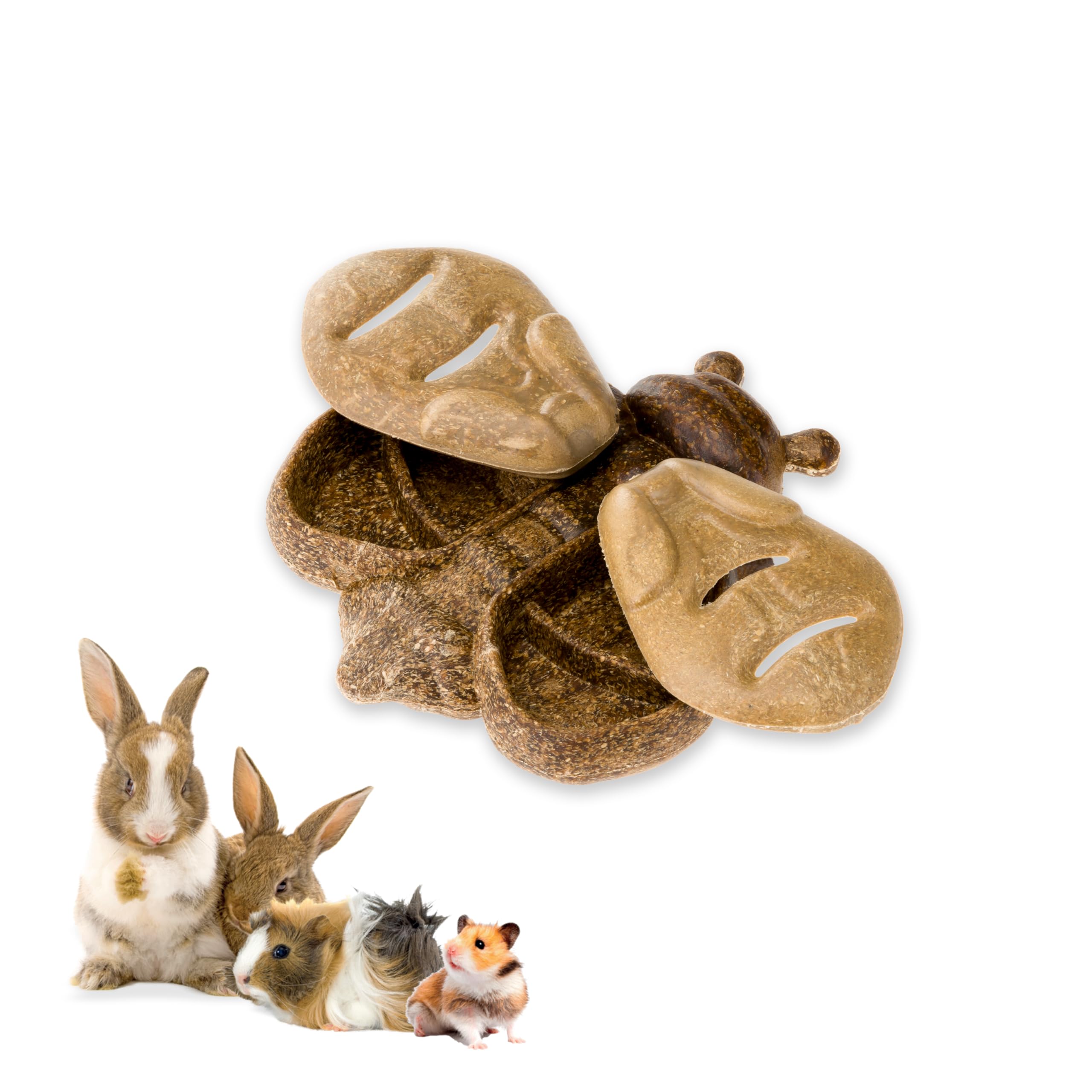 ferplast-nat-rlicher-nager-snack-bienenform-f-r-hamster-meerschweinchen-und-kani image 1