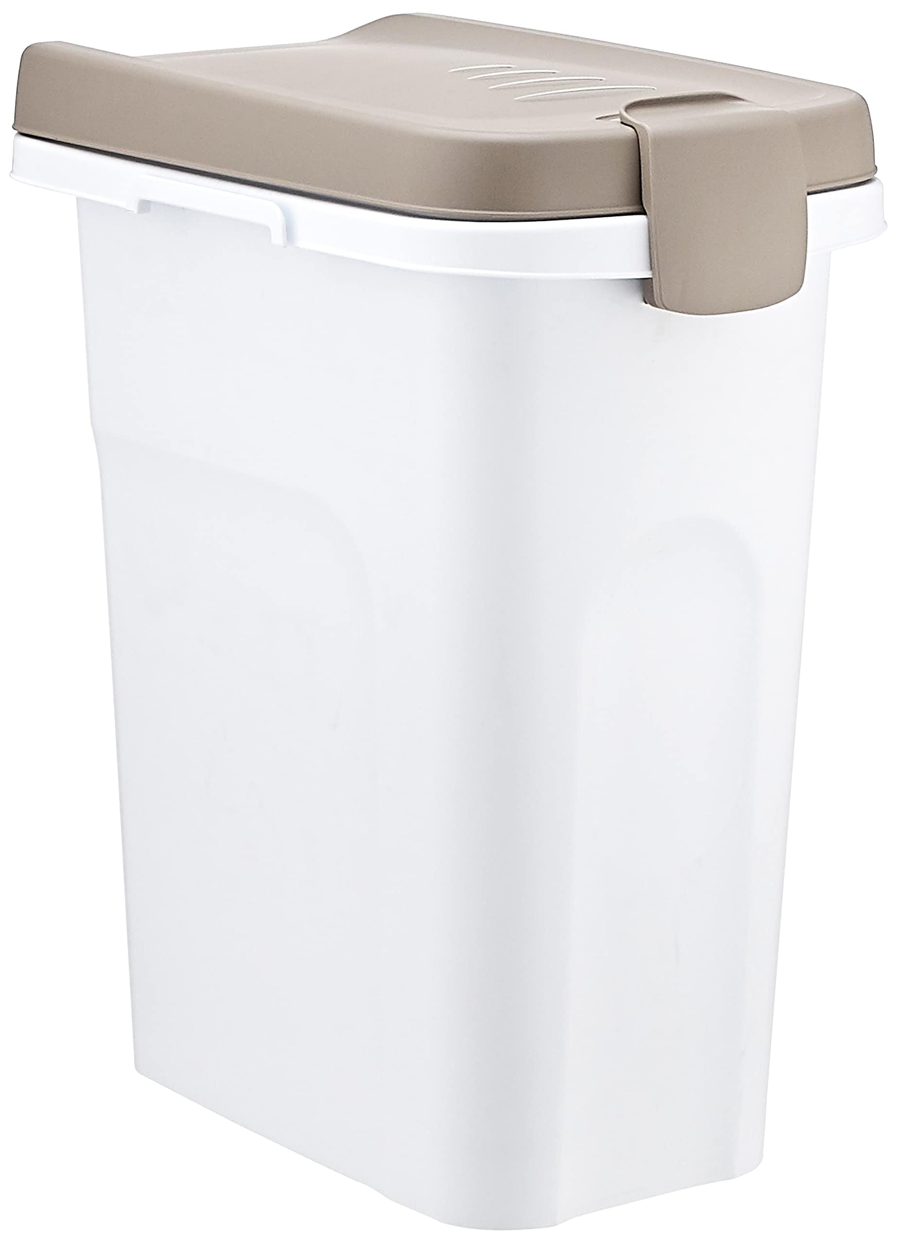 kerbl-pet-luftdichter-futterbeh-lter-braun-wei-33-x-22-x-41-cm image 1