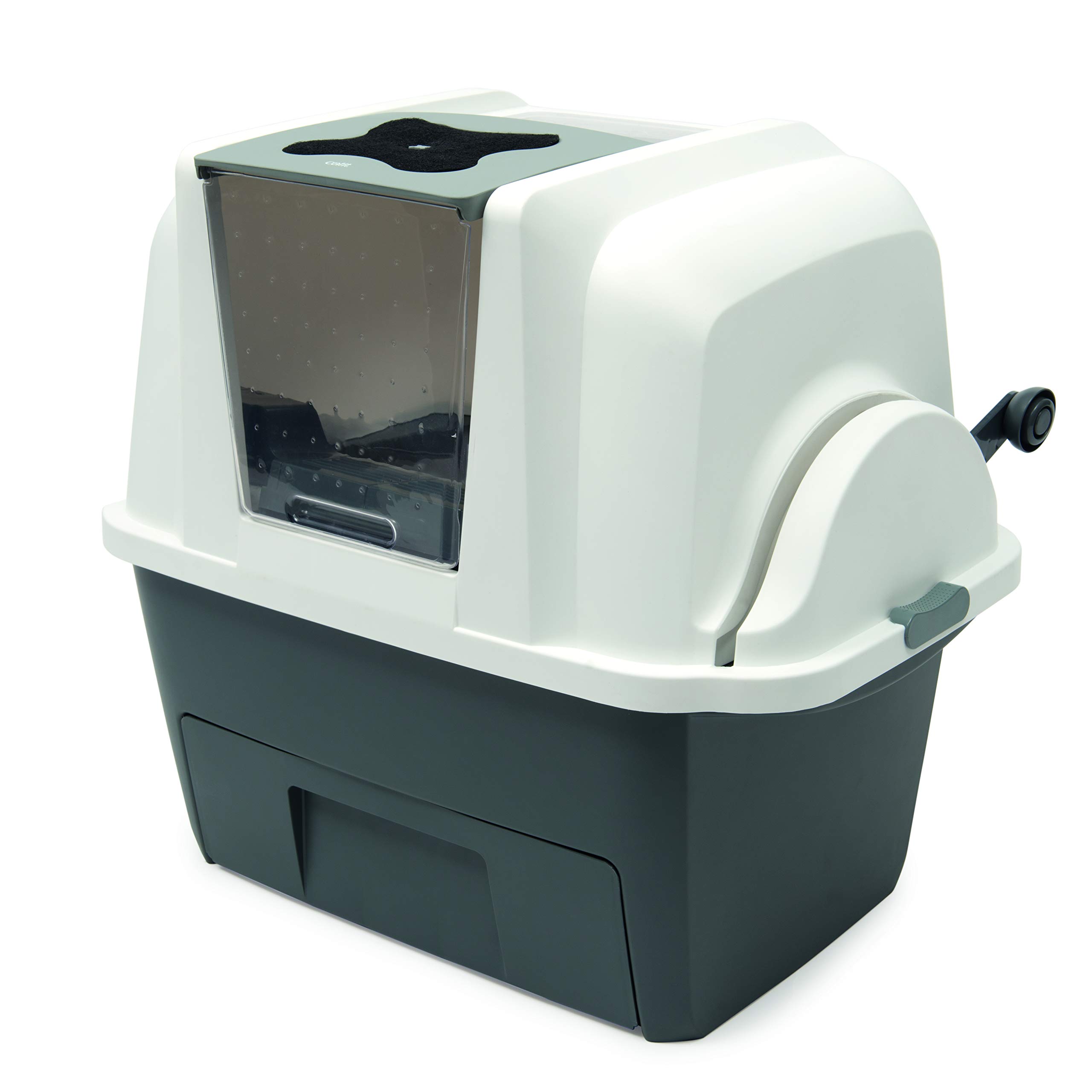 catit-smartsift-katzentoilette-mit-selbstreinigung-wei-grau-67-x-48-x-46-cm image 1