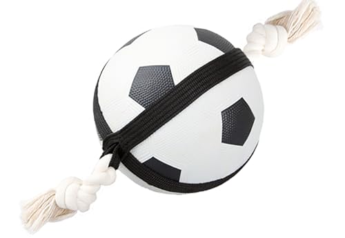 karlie-action-fu-ball-hundespielzeug-gummi-schwarz-wei-40x12-5x12-5-cm image 6