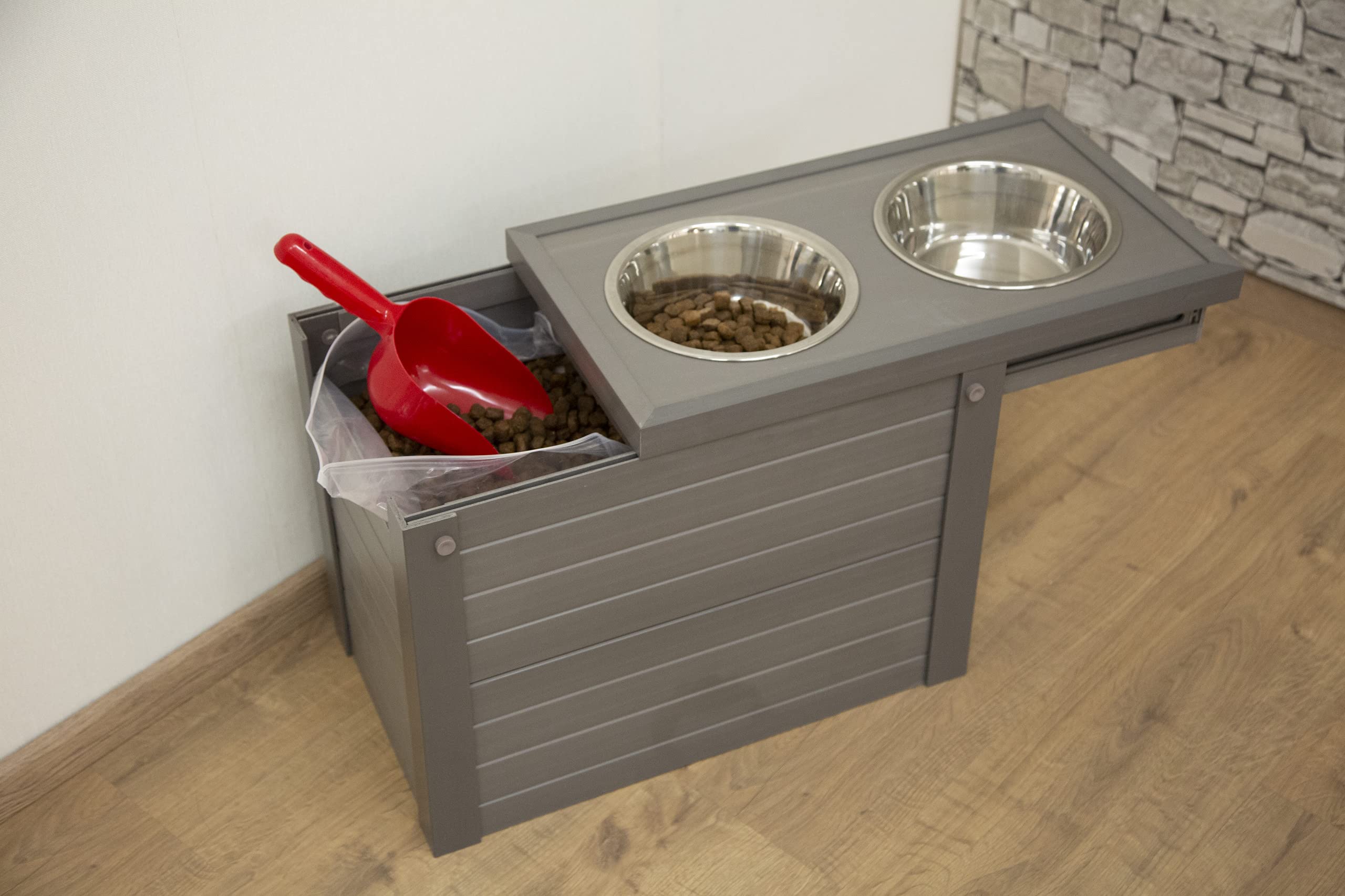 kerbl-pet-eco-futter-und-trinkbar-dinner-54x30x39-5-cm image 3