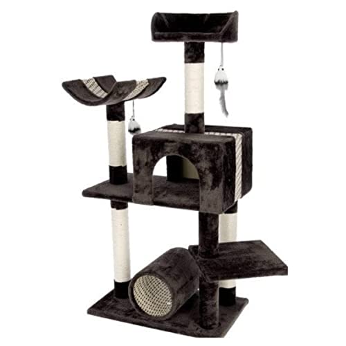 kerbl-pet-kratzbaum-safari-big-dunkelbraun-60-x-36-x-122-cm-kratzbaum image 3