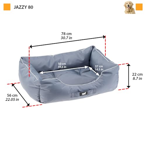 ferplast-hundekissen-hundematratze-78-x-56-x-h-22-cm-blau-wasserdicht-kratzfest image 8