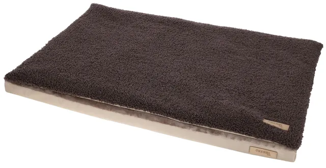 kerbl-pet-multifunktionsmatratze-120-x-72-x-7-cm-beige-braun-hundematratze-memor image 1