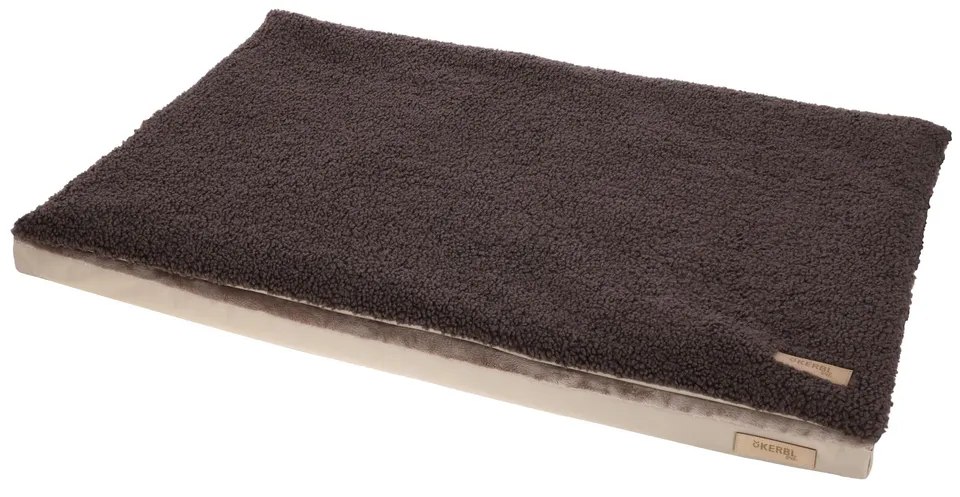 kerbl-pet-multifunktionsmatratze-120-x-72-x-7-cm-beige-braun-hundematratze-memor image 1