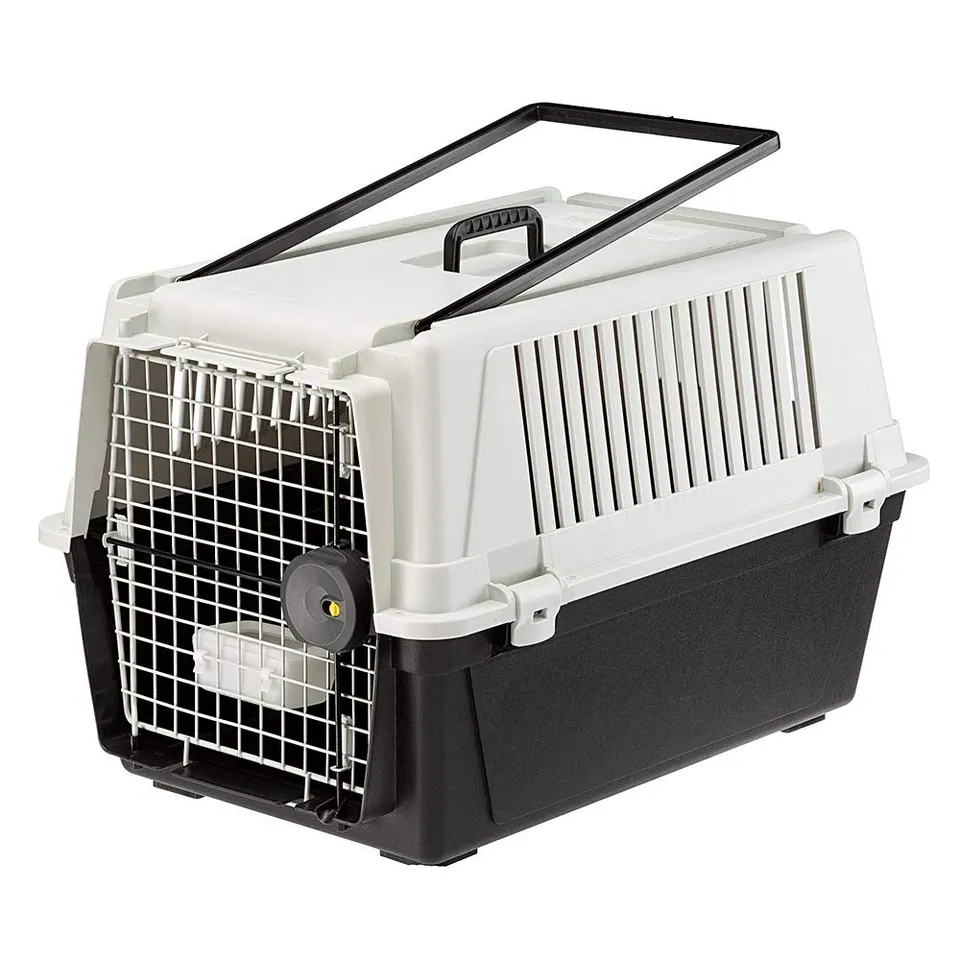 ferplast-atlas-40-professional-hundetransportbox-49-x-68-x-h-45-5-cm-grau-mit-na image 1