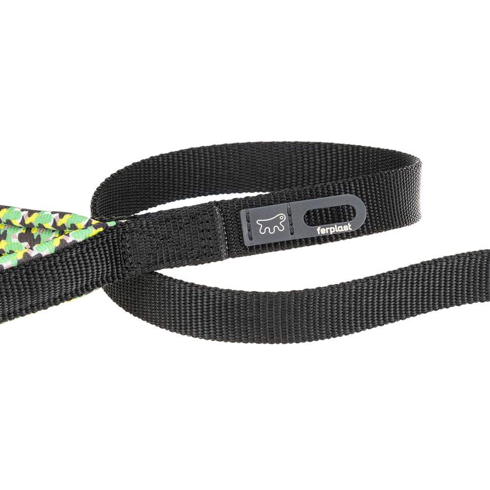 ferplast-daytona-fantasy-hundeleine-120-cm-nylonleine-kleine-hunde-schwarz-gemus image 3