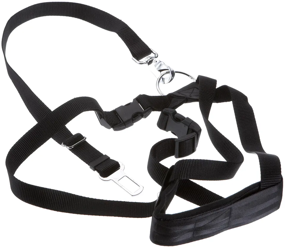 kerbl-83255-autosicherheitsgurt-gr-e-l-f-r-hunde-schwarz-gr-enverstellbar image 1