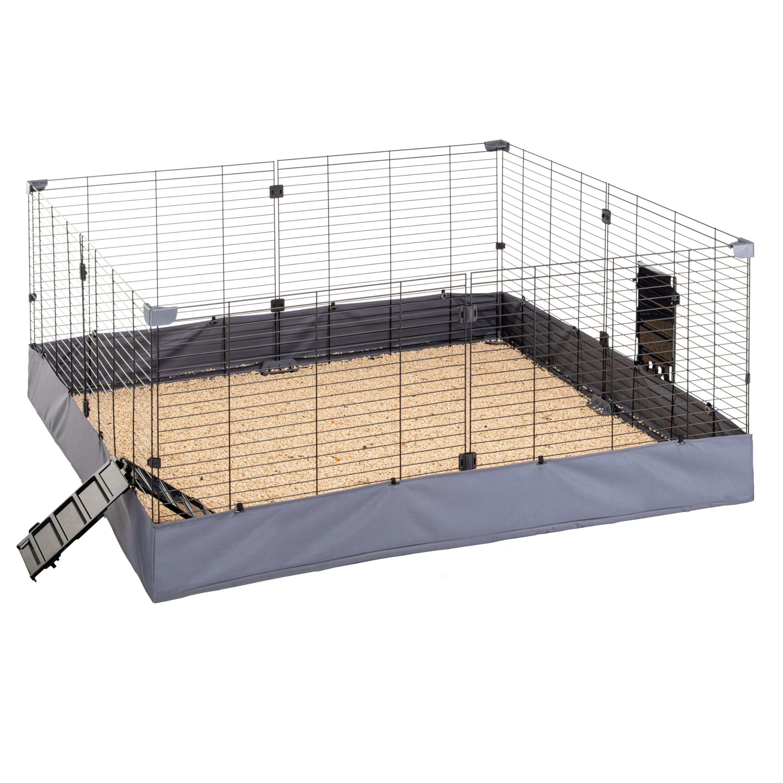ferplast-bunny-hub-02-kaninchenstall-140-x-71-x-h-59-5-cm-f-r-innen-und-au-en image 8