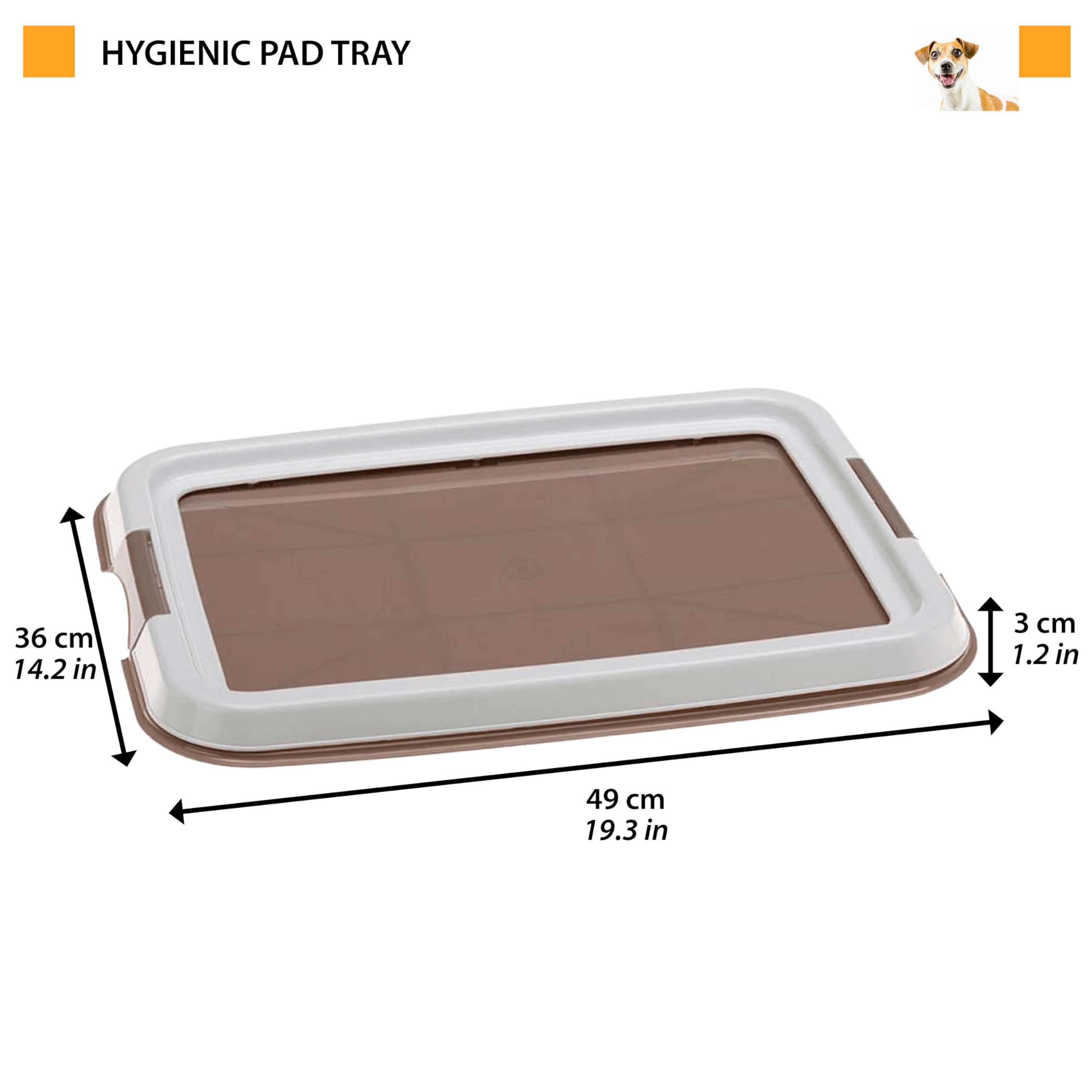 ferplast-hygienic-pad-tray-s-hundetoilette-49-x-36-x-3-cm image 3