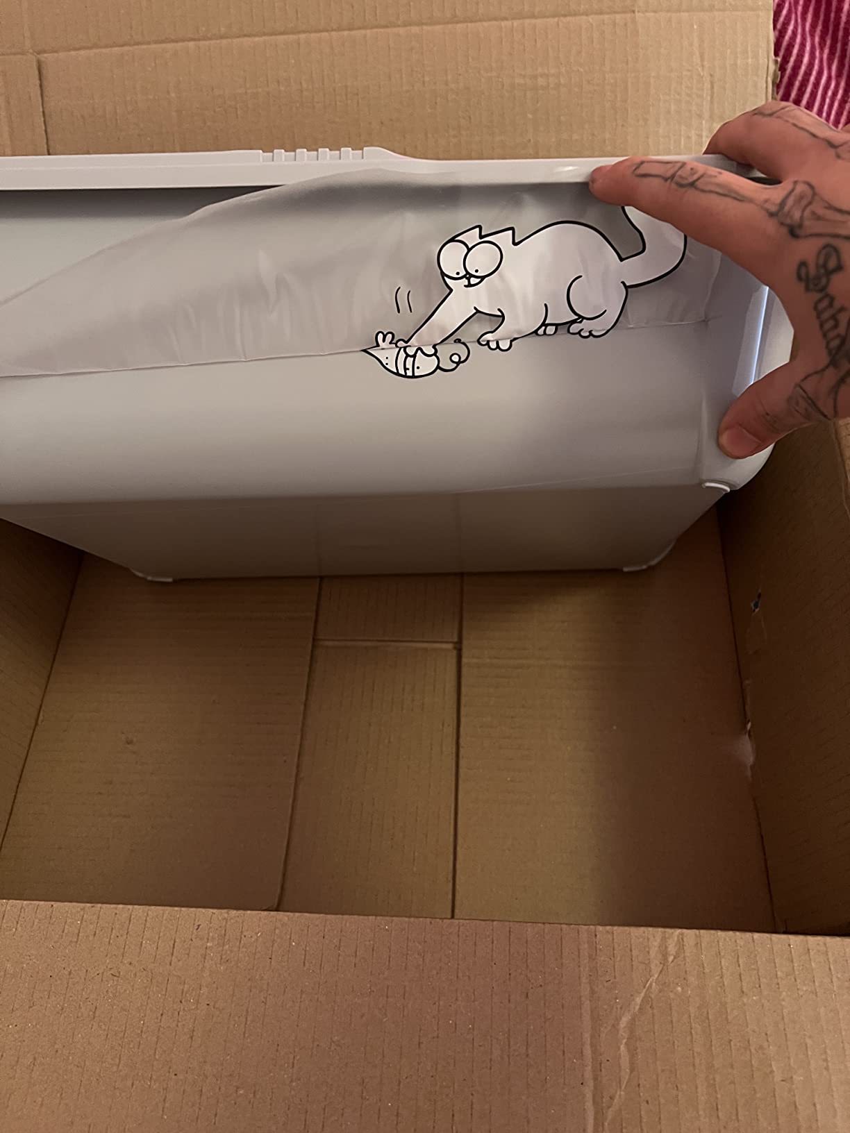 Leider zu klein für meinen Kater