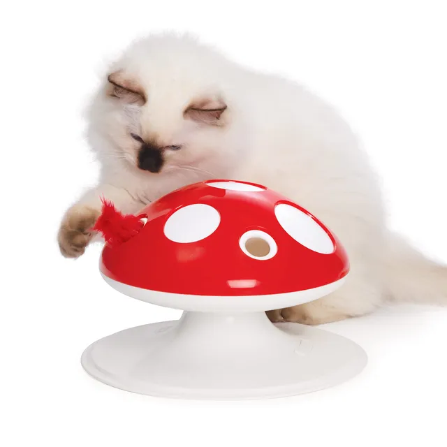 catit-senses-2-0-fliegenpilz-interaktives-360-federspielzeug-f-r-katzen image 1