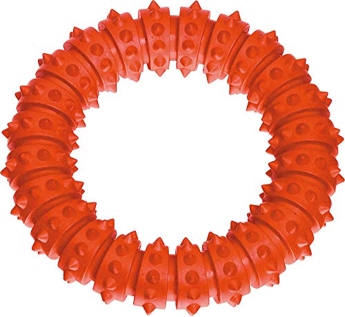 karlie-ruffus-vollgummi-aqua-ring-hundespielzeug-12-cm-orange-mit-vanille-aroma image 8