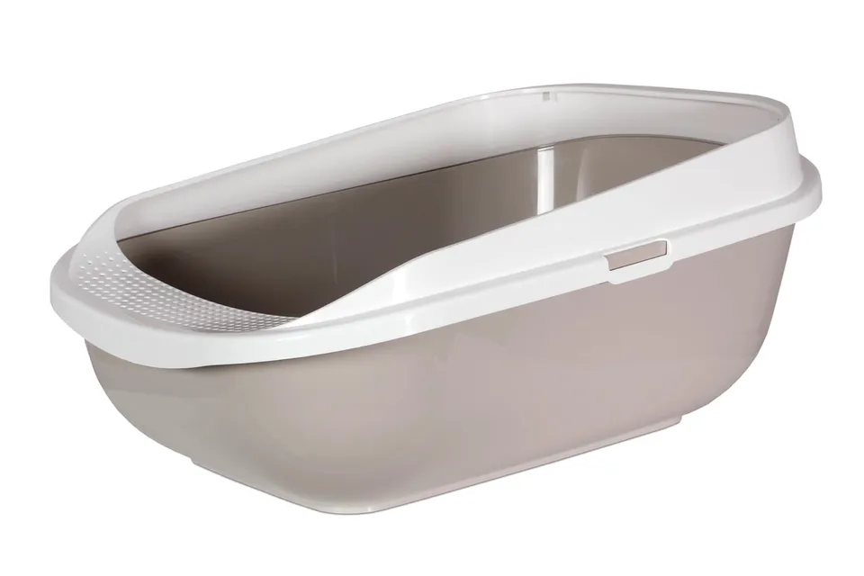 karlie-katzentoilette-mit-rand-57-x-43-x-25-5-cm-grau image 1