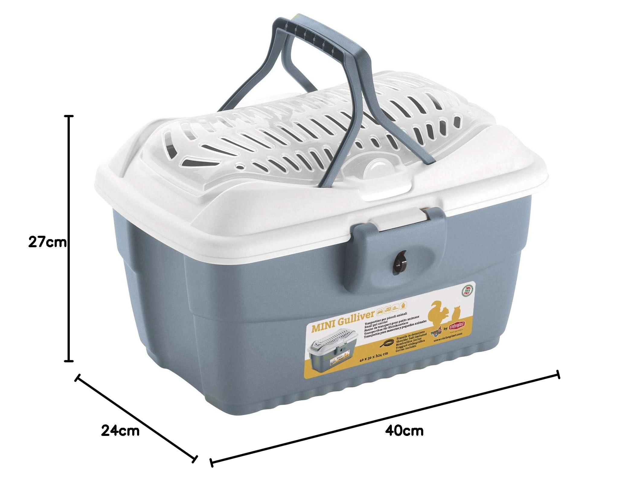 kerbl-stefanplast-mini-gulliver-transportbox-f-r-kleintiere-blau-40x30x24-cm image 6