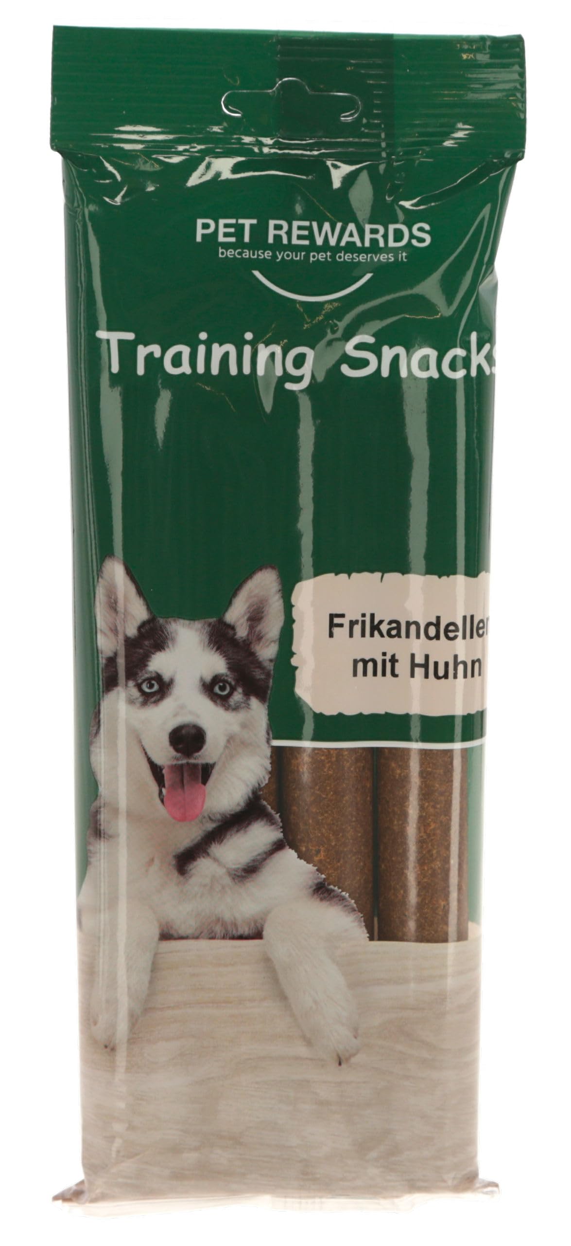 kerbl-frikandellen-mit-huhn-4-st-ck-hundesnack-mit-huhn-und-rind image 1